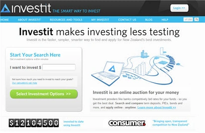 新西兰网上投资理财竞拍网站investit.co.nz 成立