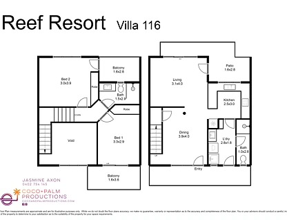 116/121-137 Port Douglas Road (REEF RESORT), Port Douglas, Cairns, 2部屋, 2バスルーム, Unit