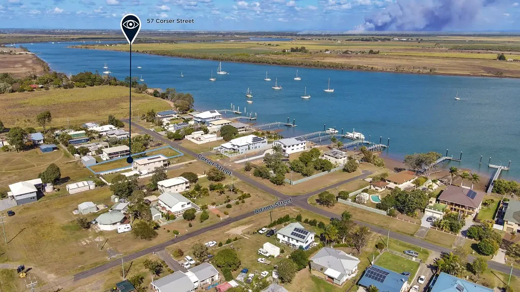 Burnett Heads Vacant ¼ acre block … across from the Burnett River