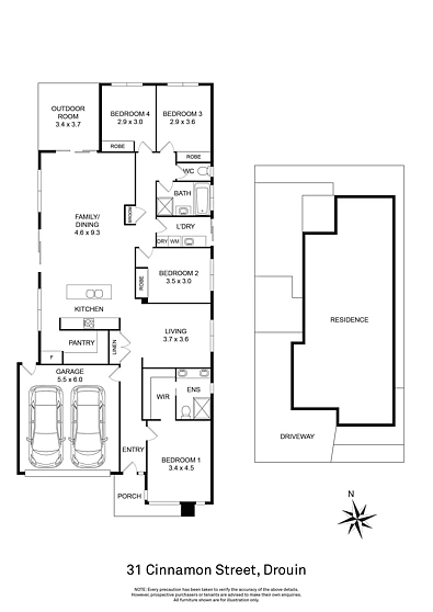 31 Cinnamon Street, Drouin, VIC 3818, 4 slaapkamers, 2 badkamers, House
