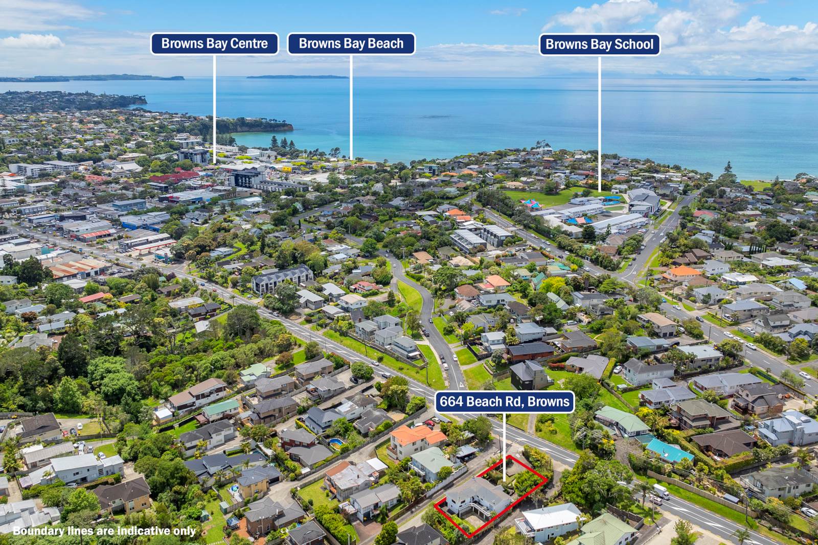 664 Beach Road, Browns Bay, Auckland - North Shore, 4 ਕਮਰੇ, 2 ਬਾਥਰੂਮ, House