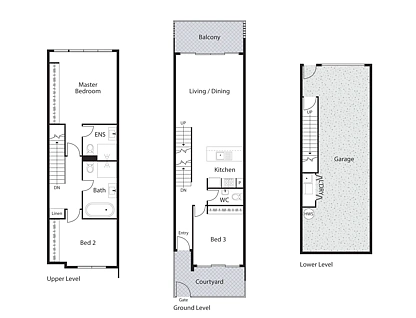 23/26 Marie Little Crescent, Denman Prospect, Molonglo Valley District, 3 rūma, 2 rūma horoi, Townhouse