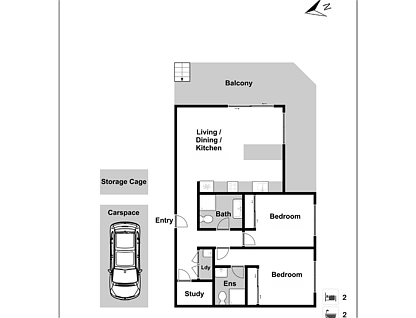 G11/89 Wentworth Avenue, Wentworthville, Parramatta (Northwest suburbs), 2 Kuwarto, 2 Banyo, Apartment