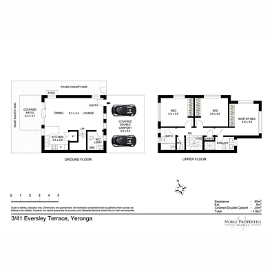 3/41 Eversley Terrace, Yeronga, QLD 4104, 3房, 2浴, Townhouse