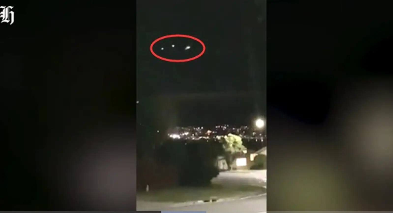 新西兰上空惊现不明飞行物?围观居民:太像UFO了!