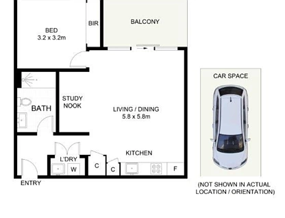 1008/7 Washington Avenue, Riverwood, South Western Suburbs, 1 غرف, 1 حمامات, Apartment