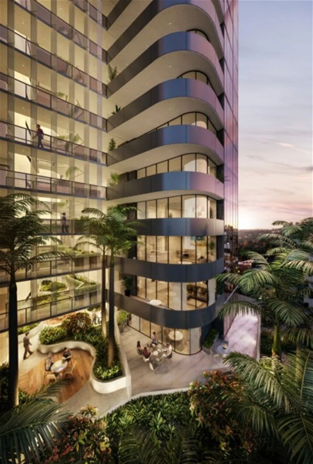 Box Hill 2 Bedroom Contemporary Living & Urban Style