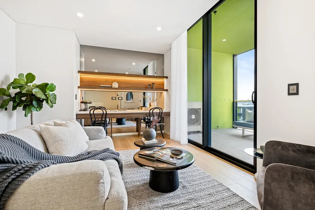 Zetland 2Phòng ngủ Contemporary Penthouse Living