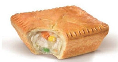 乔治馅饼  麦当劳新推出鸡肉蔬菜口味
