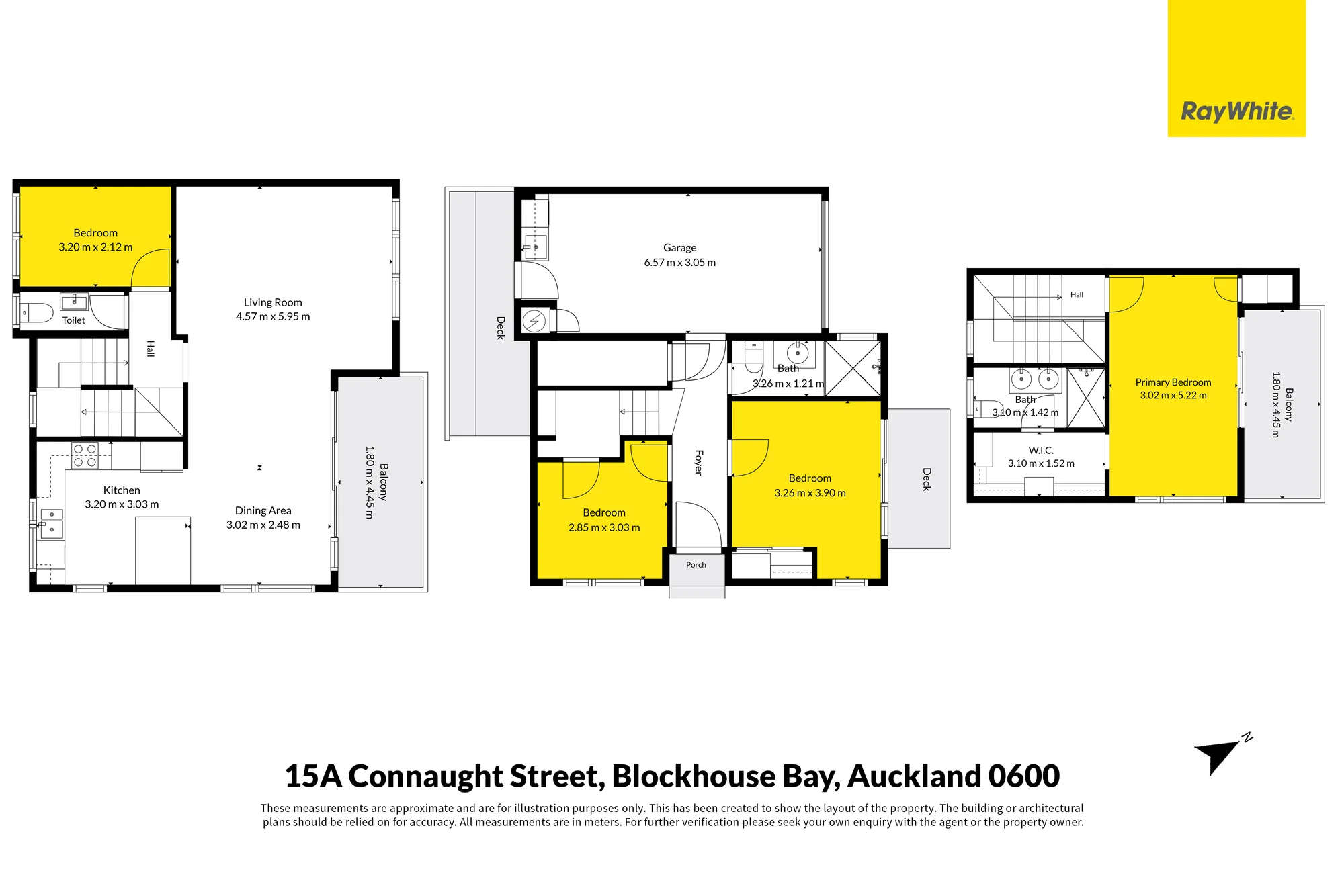 15A,B,C,D Connaught Street, Blockhouse Bay, Auckland, 4 Bedrooms, 2 Bathrooms, Townhouse