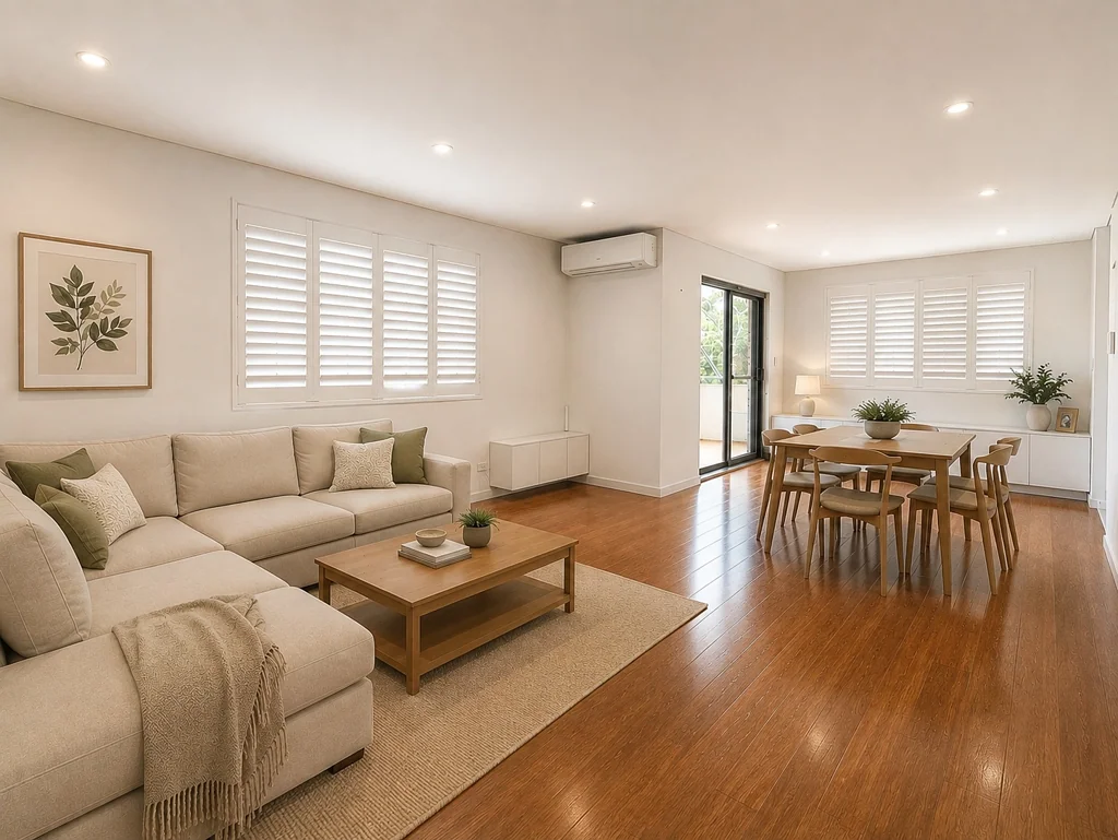 Stylishly renovated apartment offering space, comfort and everyday convenience