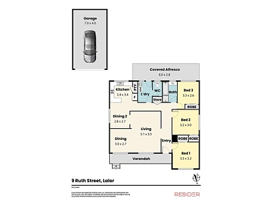 9 Ruth Street, Lalor, VIC 3075, 3 Bedrooms, 1 Bathrooms, House