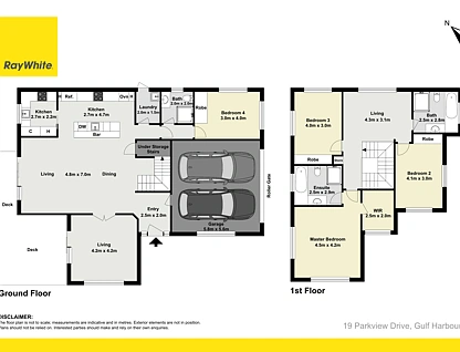 19 Parkview Drive, Gulf Harbour, Rodney, Auckland, 4房, 3浴, 独立屋