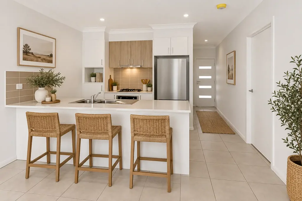 South Ripley 3कमरा STYLISH, LOW-MAINTENANCE LIVING IN THE HEART OF RIPLEY — NO BODY CORPORATE FEES