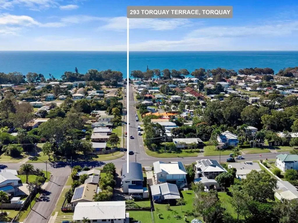 Located just moments from the coastline