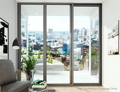 Lot 1110/181 Waymouth Street, Adelaide, Adelaide CBD, 1 कमरे, 1 बाथरूम, Apartment