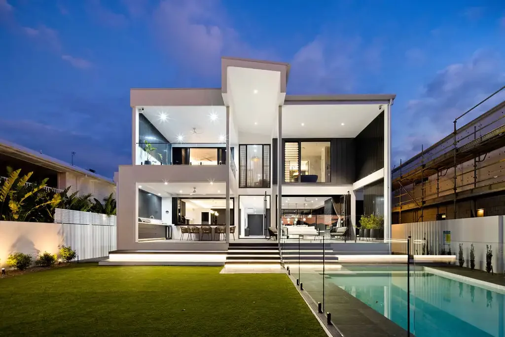 Jacobs Well 4ਬੈੱਡਰੂਮ OPULENT WATERFRONT RETREAT WITH DEEPWATER MOORING, POOL & SAUNA!