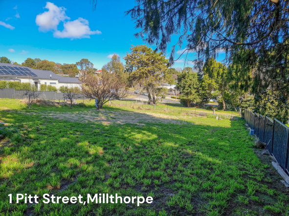 1 PITT ST, MILLTHORPE NSW 2798, 0 Bedrooms, 0 Bathrooms, Section