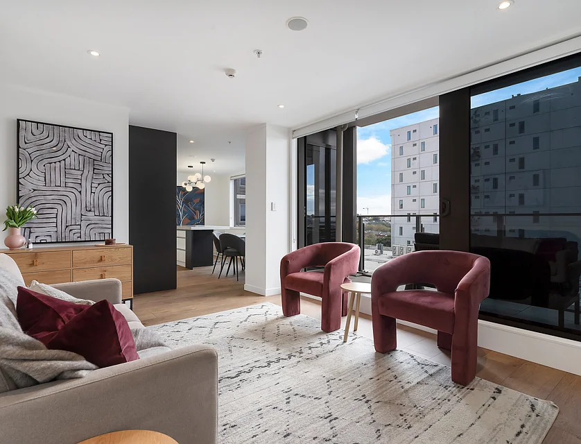 409/27 Union Street, Auckland Central, Auckland City, 3 ਕਮਰੇ, 2 ਬਾਥਰੂਮ, Apartment