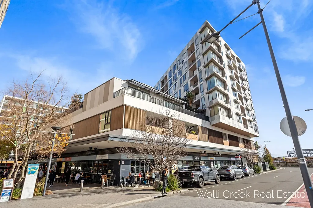 Wolli Creek 1房 Wolli Creek中心公寓 开放式起居区 全尺寸厨房 冬季花园 安全储物笼 火车站近便 LIGHT FILLED | LIFESTYLE STARTER