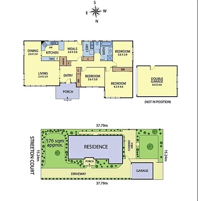 2A Streeton Court, Mont Albert, VIC 3127, 3房, 1浴, House