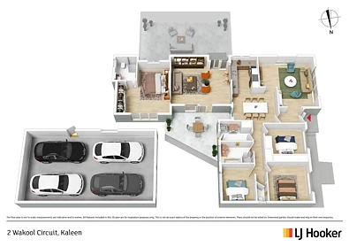 2 Wakool Circuit, Kaleen, ACT 2617, 4房, 2浴, House