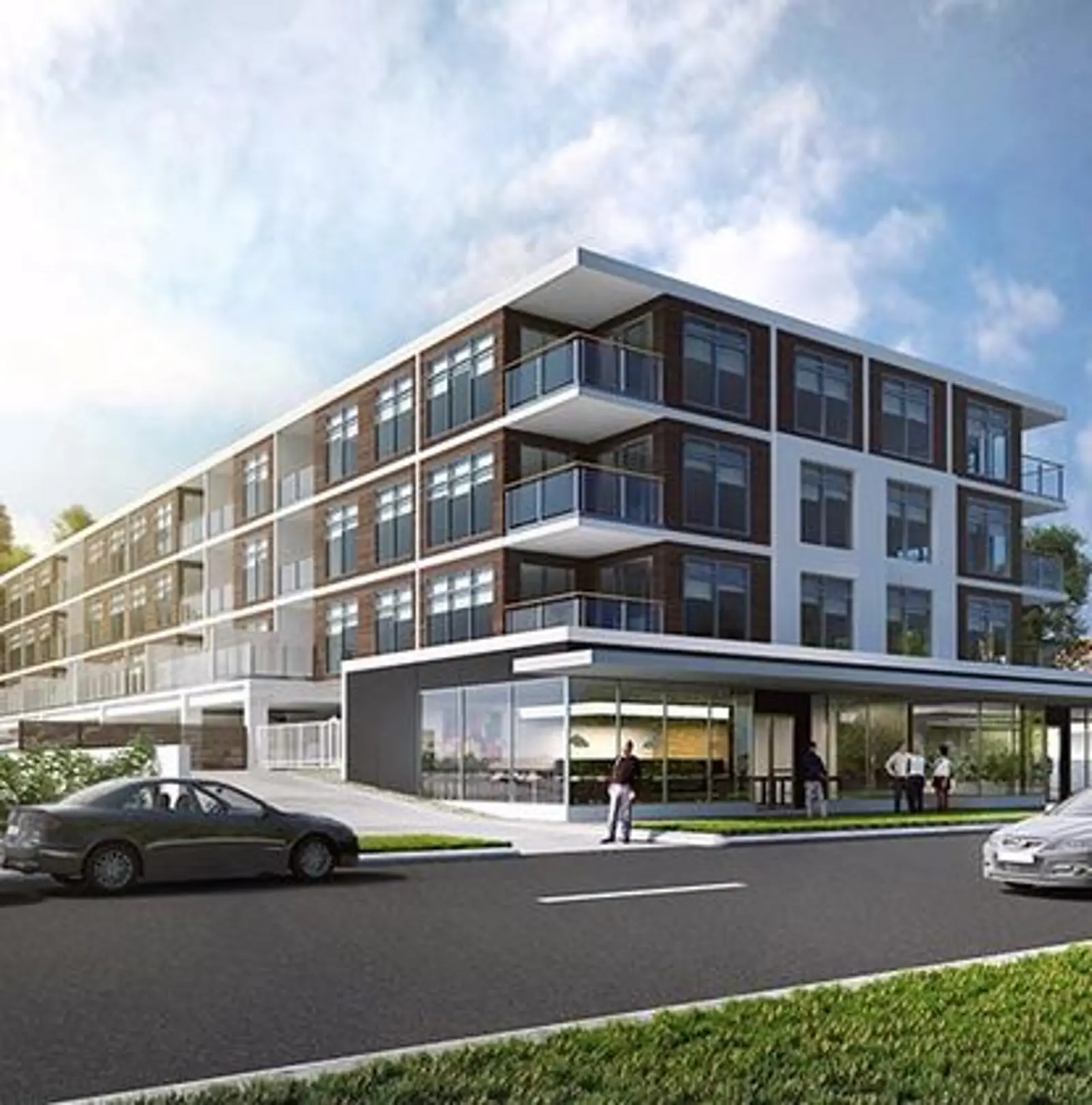 奥克兰北岸Browns Bay的高密度住宅建设,催生大量零售业需求