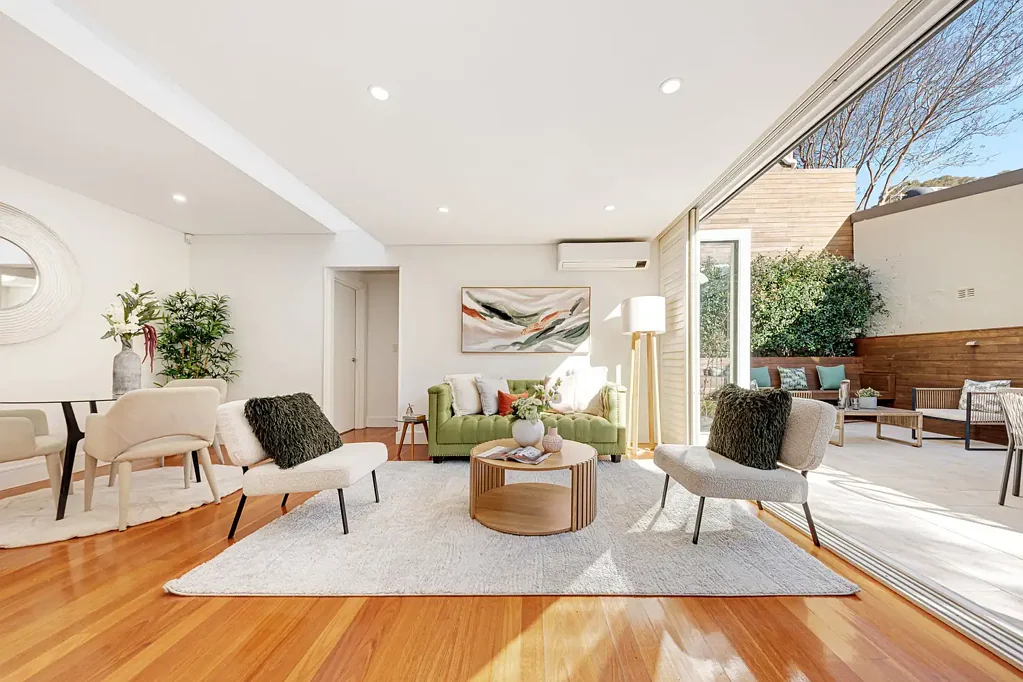 North Sydney 2房 带庭院 + 屋顶露台的私人绿洲，North Sydney 和 Waverton 的精致生活方式 Private Oasis with courtyard + roof top terrace, sophisticated lifestyle of North Sydney & Waverton