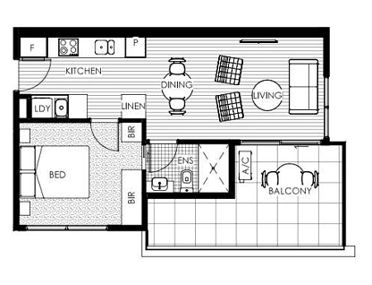 74/70 Efkarpidis Street, Gungahlin, Gungahlin District, 1 chambres, 1 salles de bain, Apartment