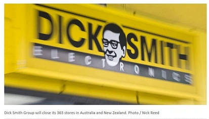 Dick Smith宣布未来8周将关闭全部363家门店
