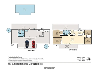 Plano ng Bahay - 154 Junction Road, Morningside, QLD 4170