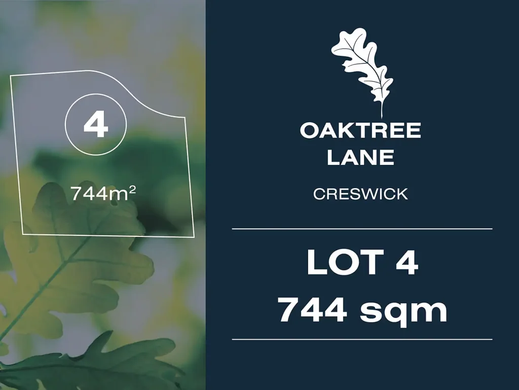 Creswick LOT 4 OAKTREE LANE CRESWICK