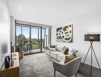 521/55 Queens Road, Melbourne, Melbourne CBD, 2 Schlafzimmer, 1 Badezimmer, Apartment