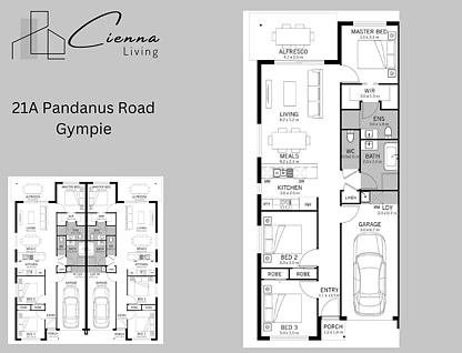 21A Pandanus Street, Gympie, QLD 4570, 3房, 2浴, 整租公寓