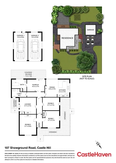 107 Showground Road, Castle Hill, NSW 2154, 3 slaapkamers, 1 badkamers, House