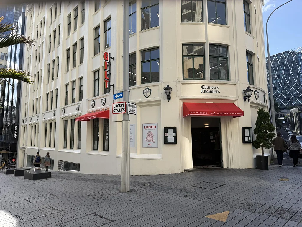 Auckland Central Character hospitality in Chancery Chambers