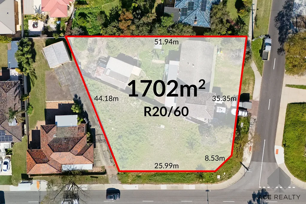 Willagee 3房  1,702SQM HILLTOP DEVELOPMENT OPPORTUNITY