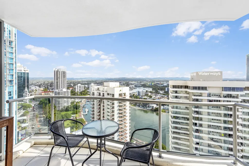 Surfers Paradise 2 Slaapkamer Main River and hinterland views in the Chevron Renaissance - Priced To Sell