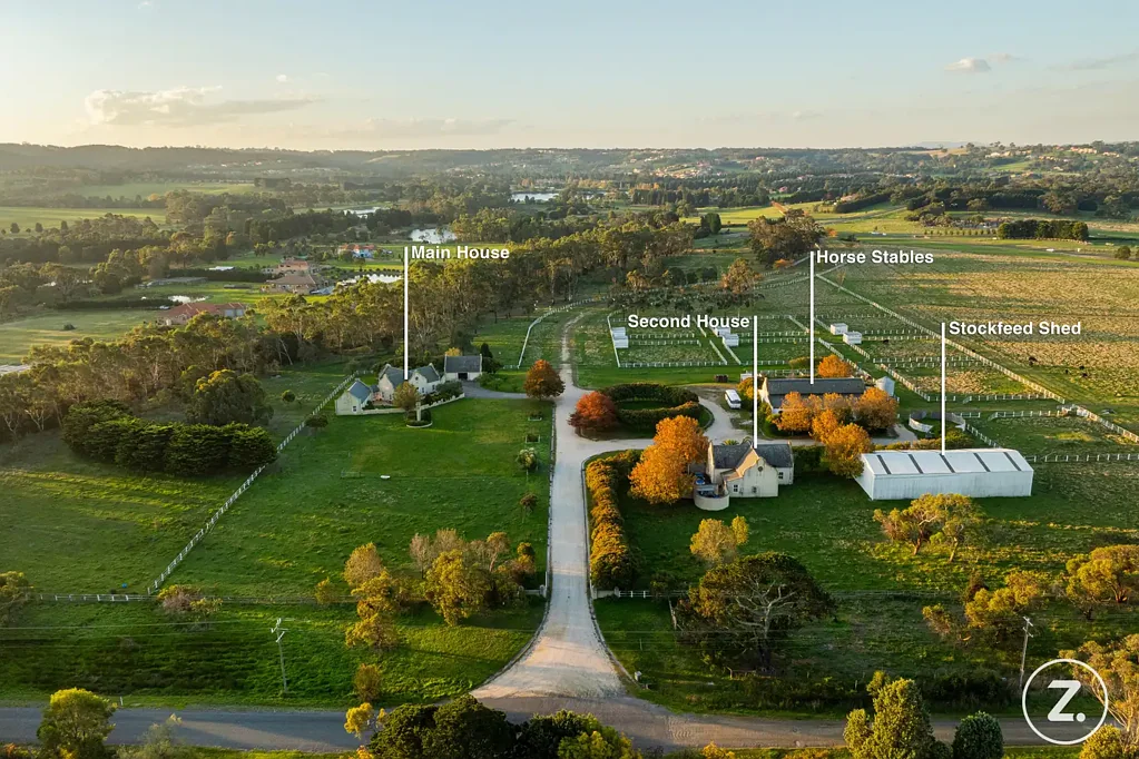 Wallan 7房  Grand 43-Acre Estate with Dual Residences and Exceptional Future Potential