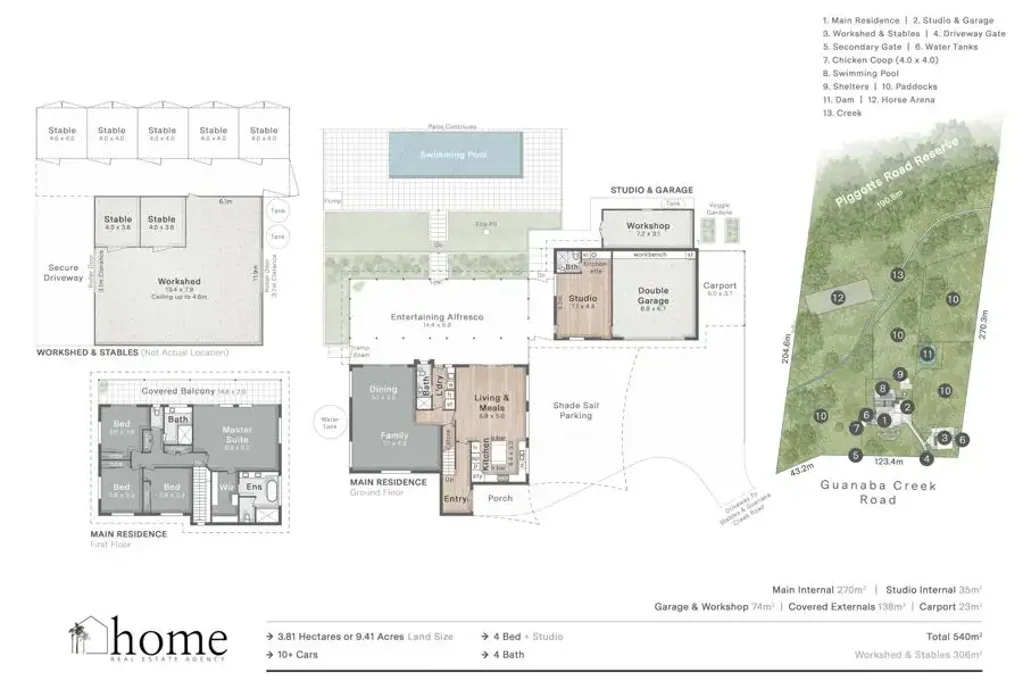Guanaba 5房  Prestigious Equestrian Estate