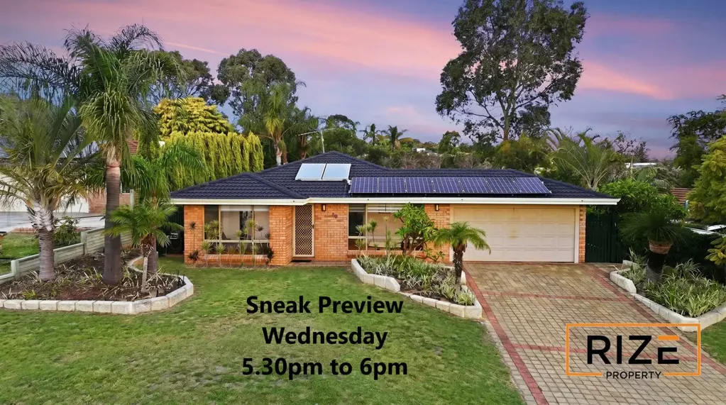 Joondalup 4 Slaapkamer CUL-DE-SAC LIVING WITH A BUSHLAND BACKDROP