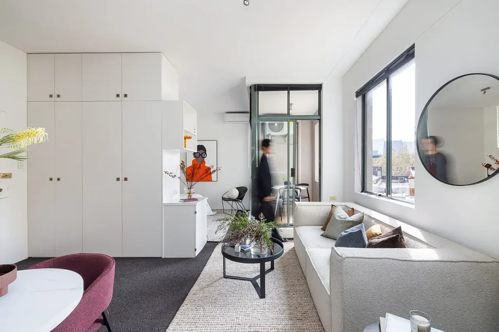Darlinghurst 1ਬੈੱਡਰੂਮ Low-upkeep city pad with resort facilities, stroll to CBD