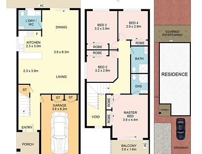 43A Evans Street, Fairfield Heights, South Western Suburbs, 4 chambres, 2 salles de bain, Apartment