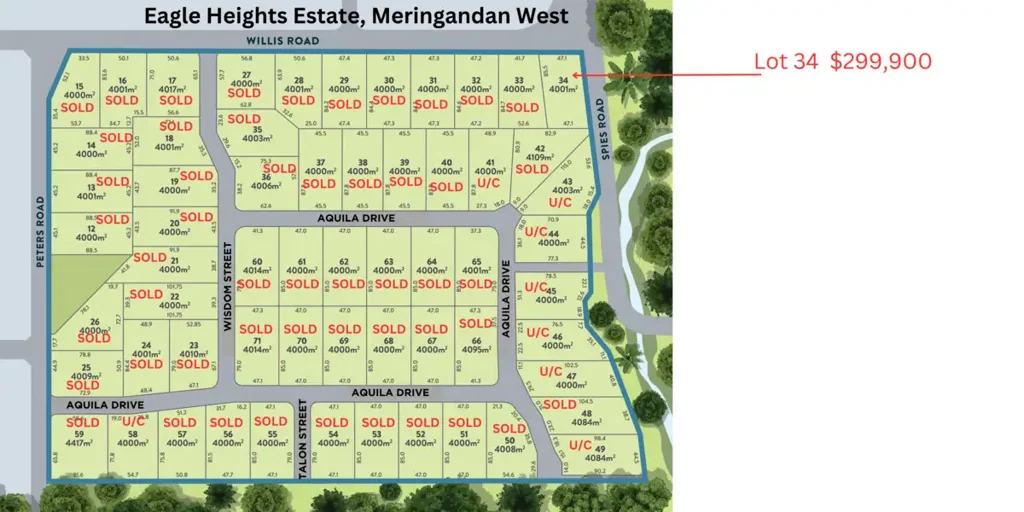 Meringandan West STAGES 4 & 5 NOW RELEASED!  PREMIUM 1 ACRE LOTS!