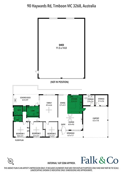 90 Haywards Road, Timboon, VIC 3268, 3 slaapkamers, 2 badkamers, Lifestyle Section