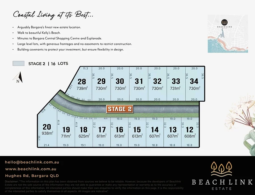 LOT 12/Beach Link Estate Hughes Road, Bargara, Wide Bay, 0 Schlafzimmer, 0 Badezimmer, Section
