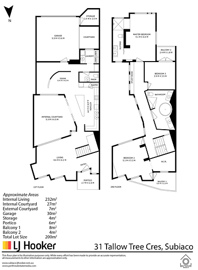 31 Tallow Tree Crescent, Subiaco, WA 6008, 3房, 2浴, House