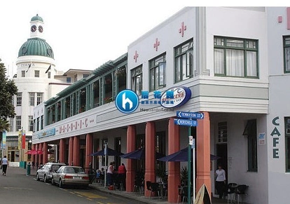 新西兰内皮尔的建筑风格