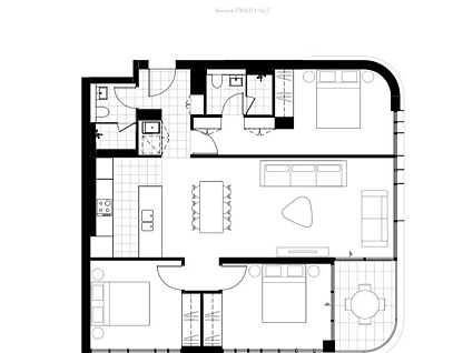 C0505/21 Dunkerley Place, Waterloo, Eastern Suburbs, 3 침실, 2 욕실, Apartment