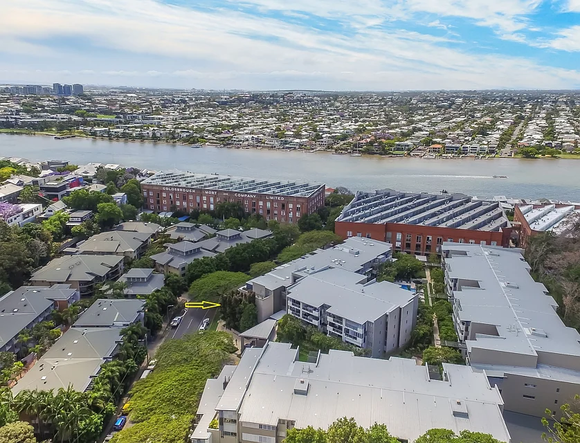 107/71 Beeston Street, Teneriffe, Brisbane - Inner City Region, 2 कमरे, 1 बाथरूम, Apartment